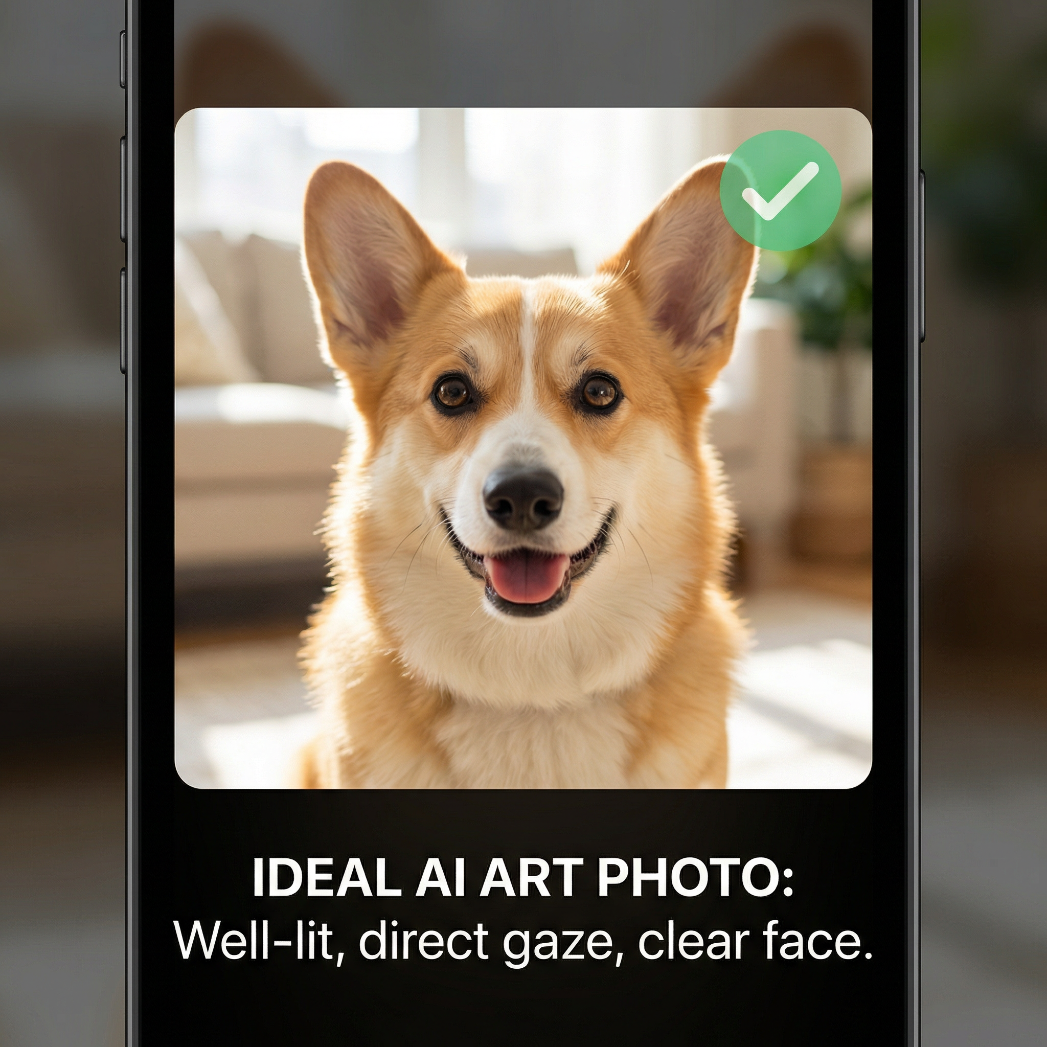 アップロード写真のガイド例